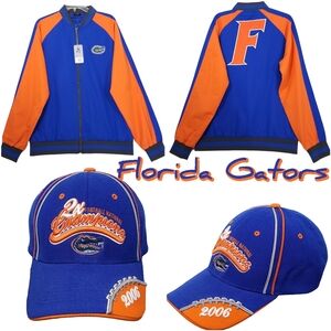 NWT Colosseum FL Gators Jacket Men's LG\ 06 TOW Gators Football Champion…
